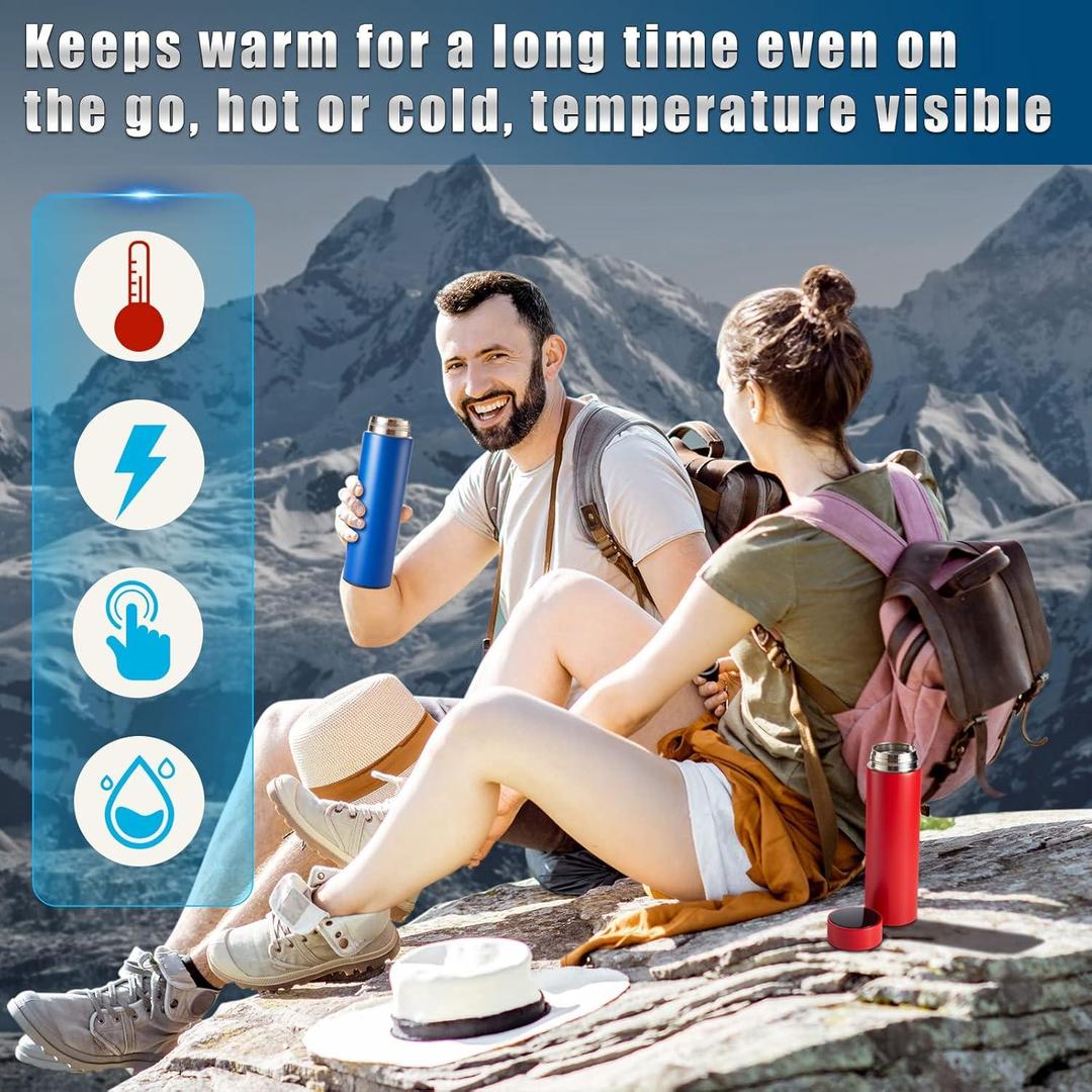 Smart Temperature Thermos Bottle - 500ml