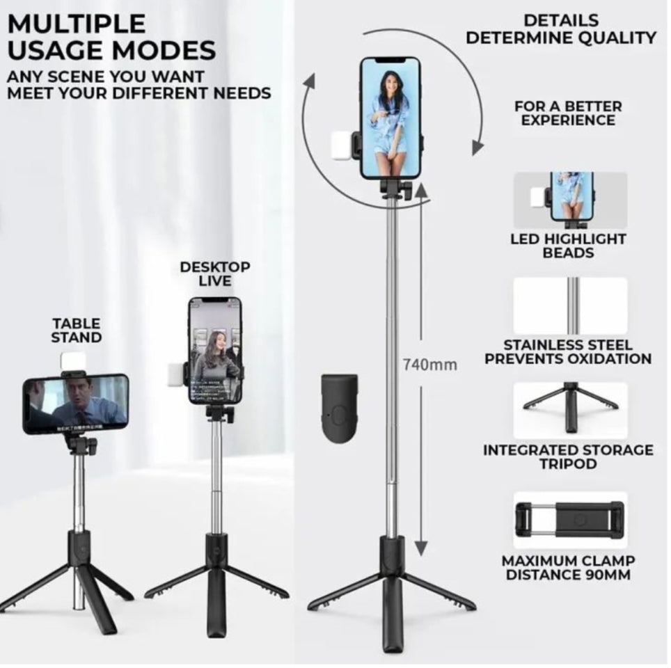 R1s Smart Selfie Tripod