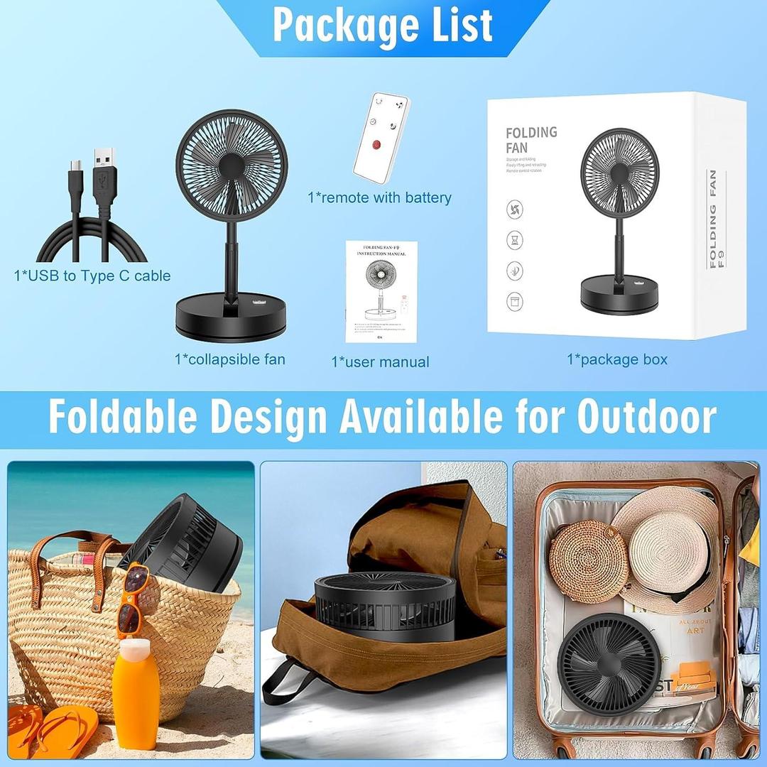 Portable Rechargeable Fan