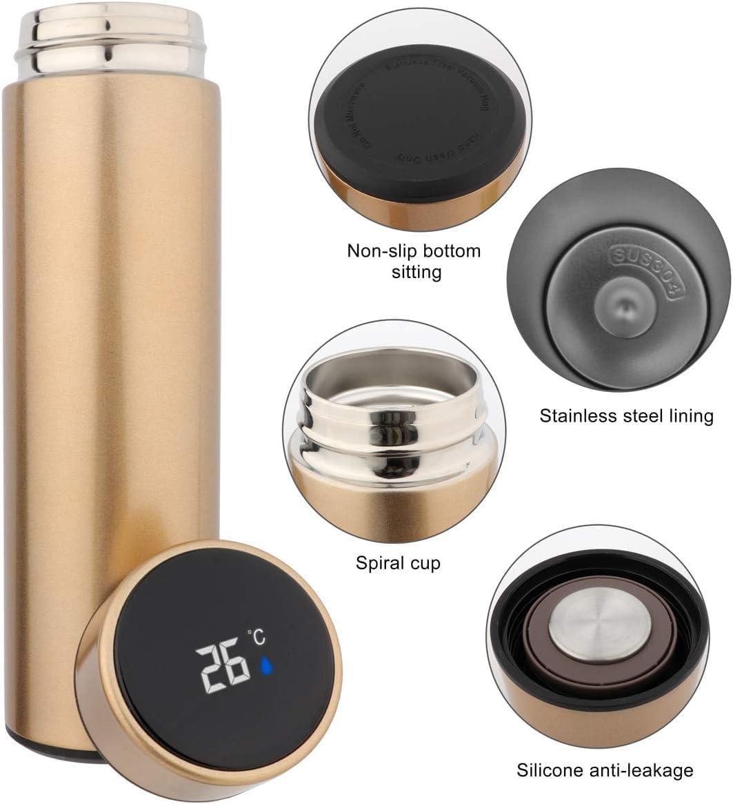 Smart Temperature Thermos Bottle - 500ml