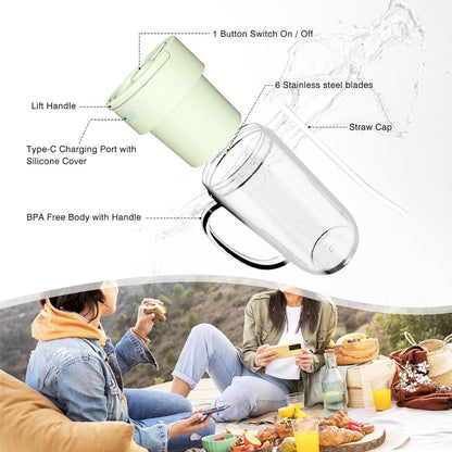 Portable & Rechargeable Electric Juice Cup