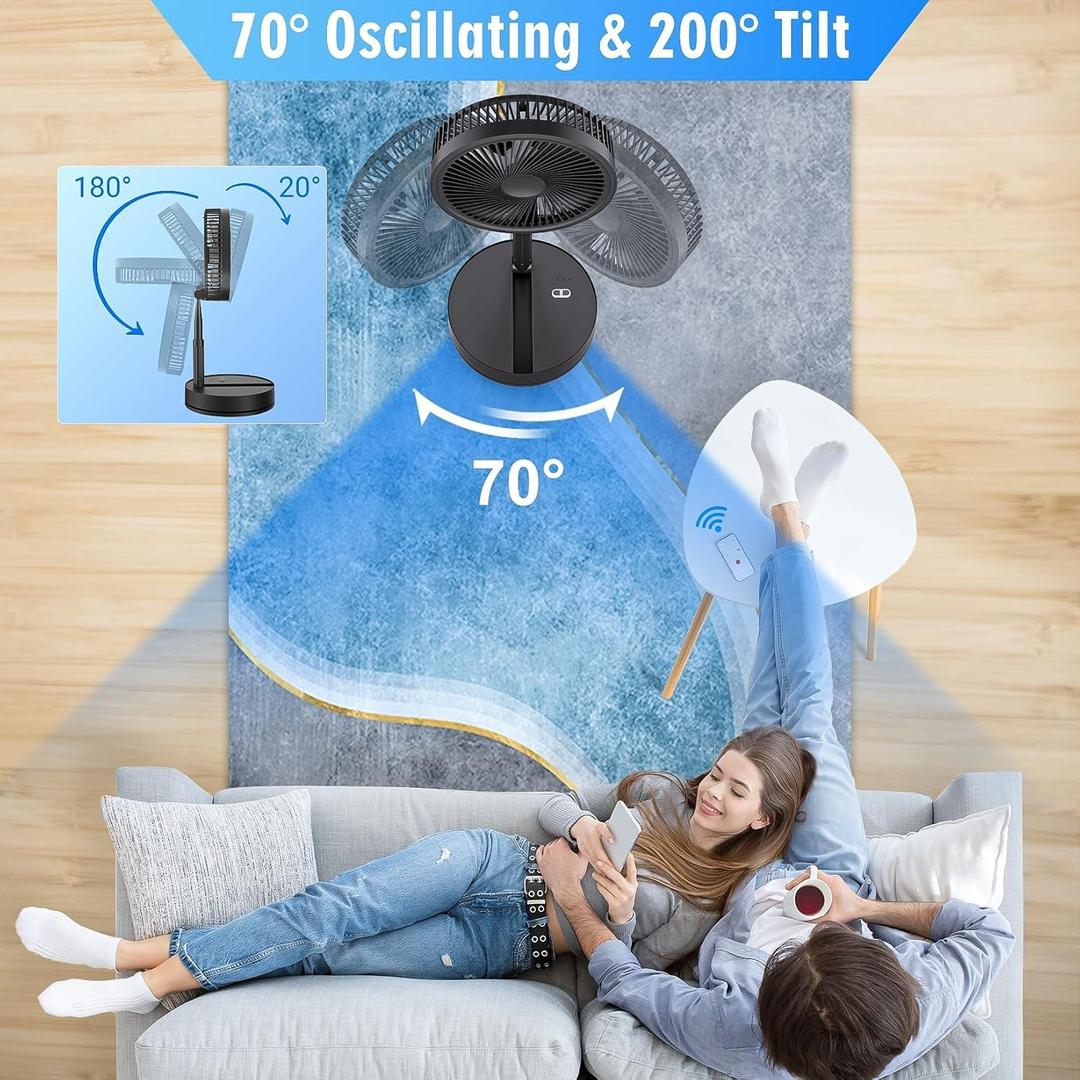 Portable Rechargeable Fan